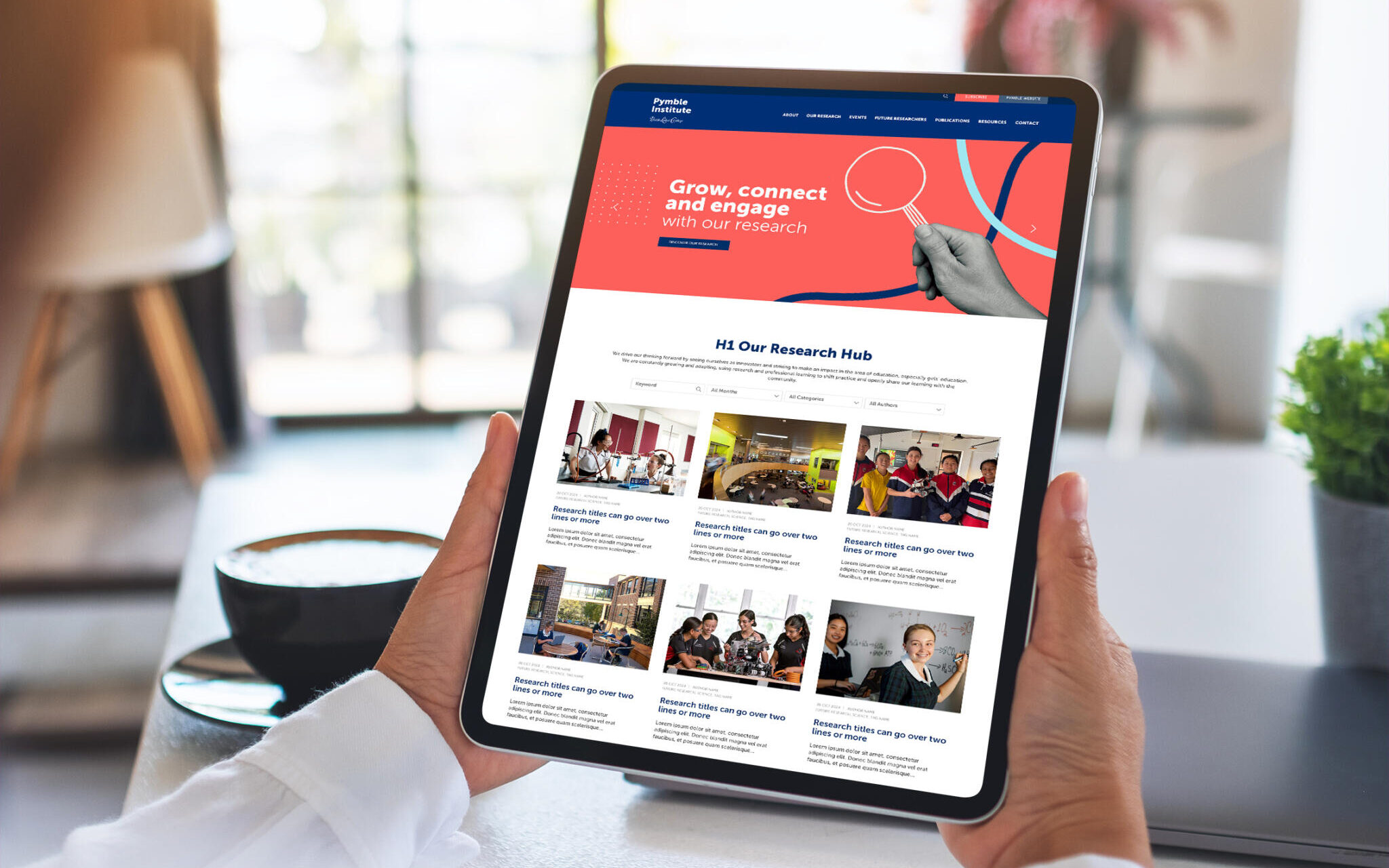 Pymble Institute Microsite